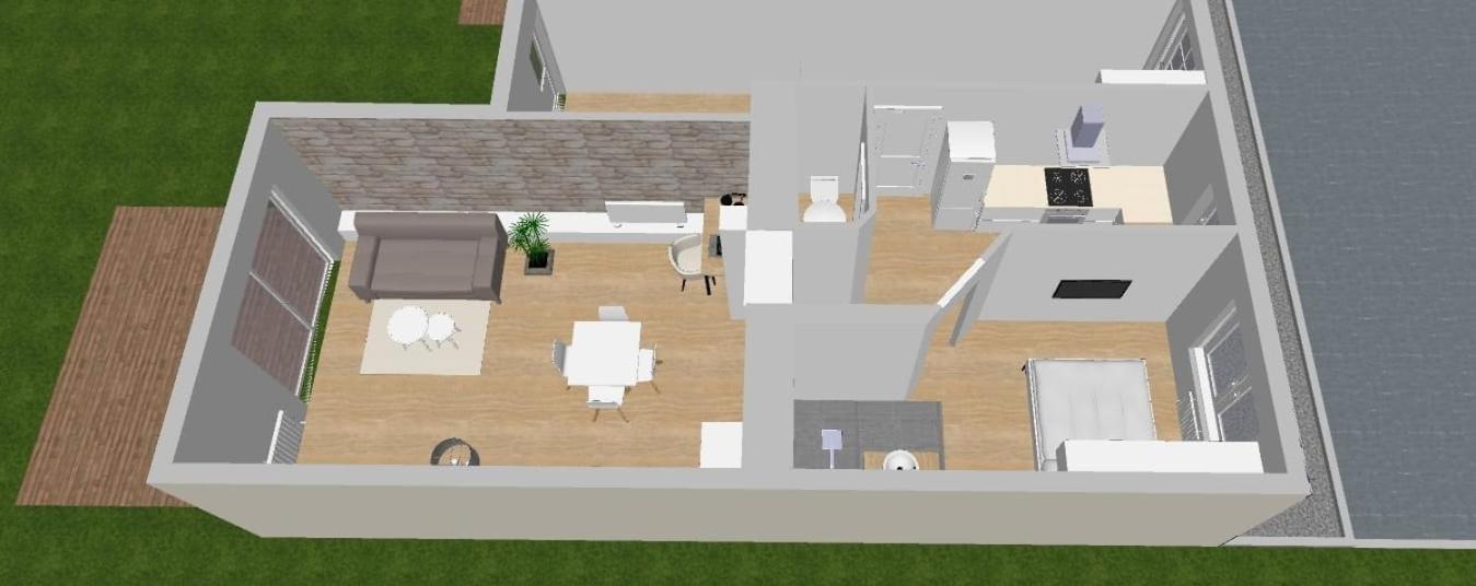 Apartamento Le P'Tit Boheme, Terrasse Privative. Lanester Exterior foto
